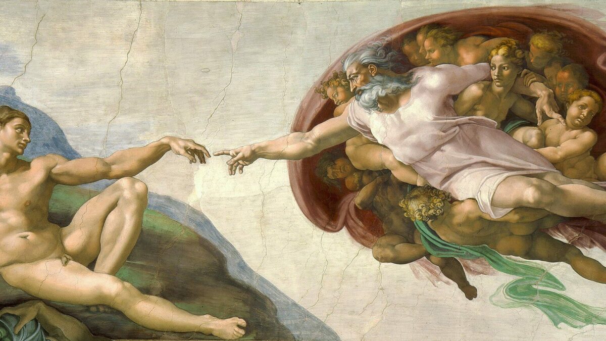 Michelangelo, Creación Adán